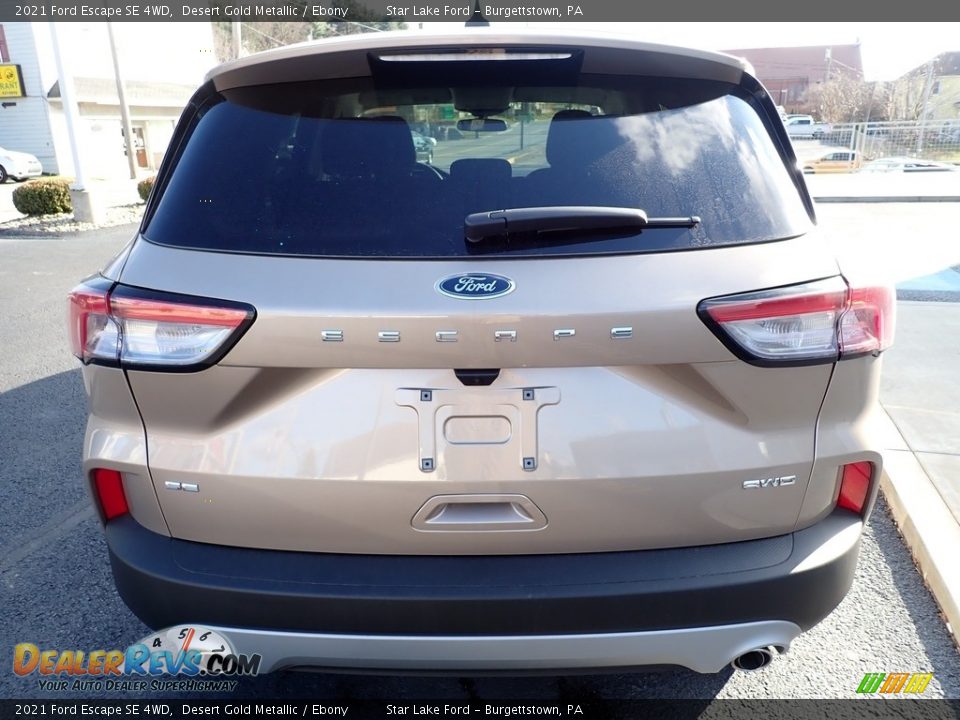 2021 Ford Escape SE 4WD Desert Gold Metallic / Ebony Photo #4