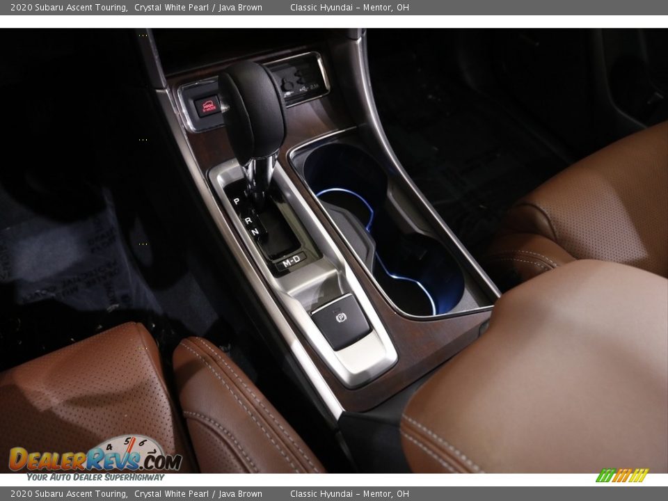 2020 Subaru Ascent Touring Crystal White Pearl / Java Brown Photo #18