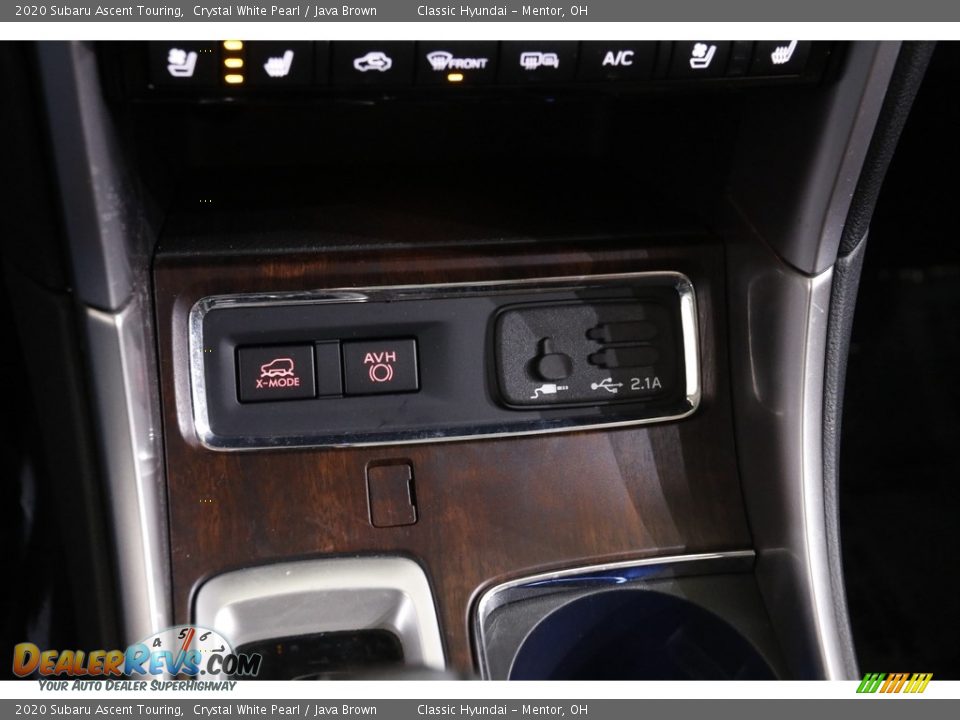 2020 Subaru Ascent Touring Crystal White Pearl / Java Brown Photo #19