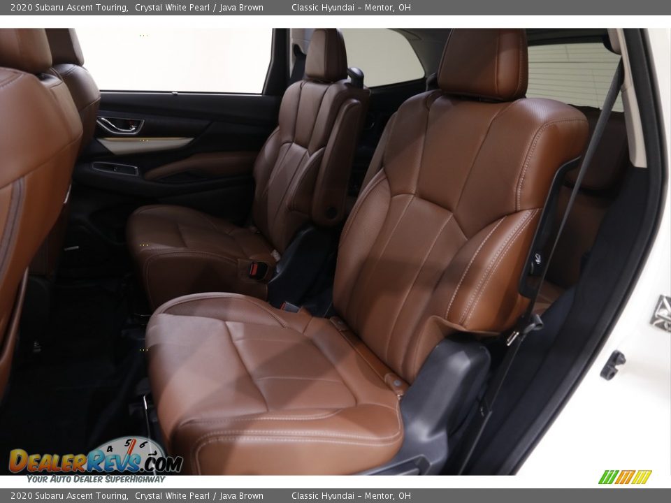 2020 Subaru Ascent Touring Crystal White Pearl / Java Brown Photo #22