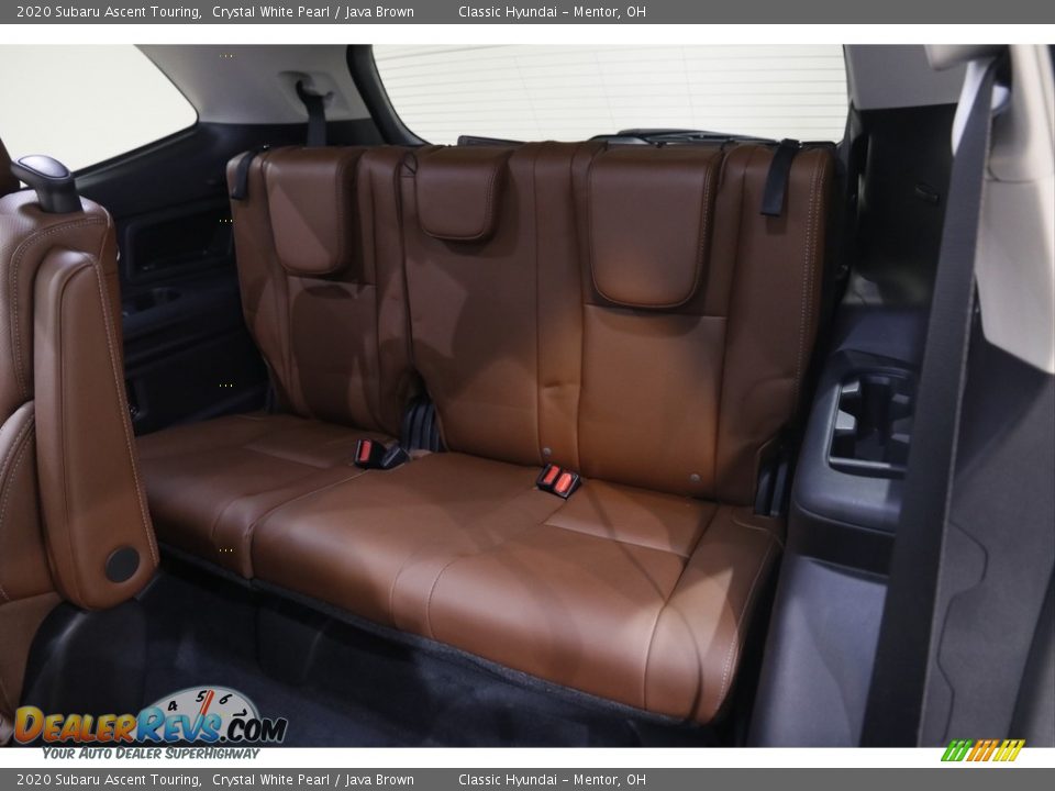 2020 Subaru Ascent Touring Crystal White Pearl / Java Brown Photo #23