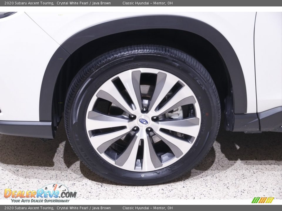 2020 Subaru Ascent Touring Crystal White Pearl / Java Brown Photo #26