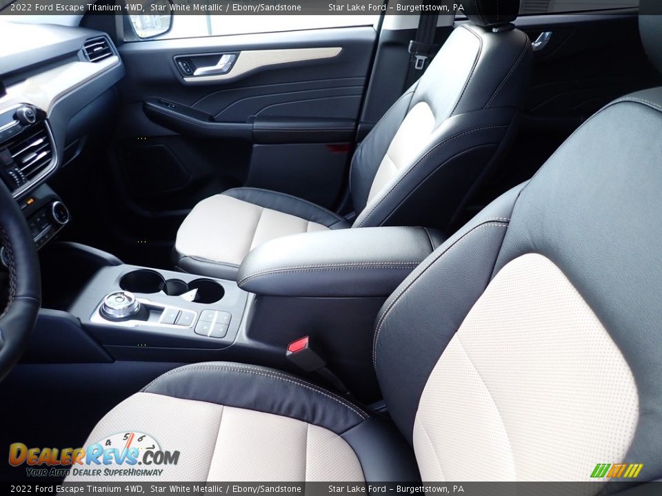 Front Seat of 2022 Ford Escape Titanium 4WD Photo #10