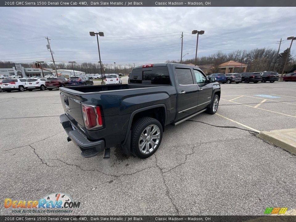2018 GMC Sierra 1500 Denali Crew Cab 4WD Dark Slate Metallic / Jet Black Photo #4