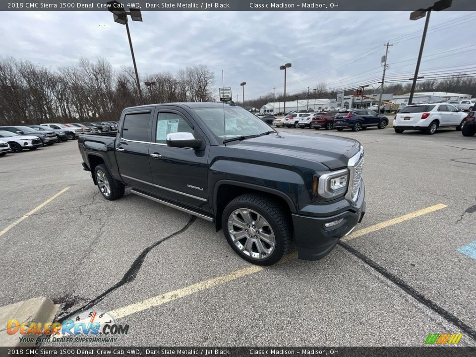 2018 GMC Sierra 1500 Denali Crew Cab 4WD Dark Slate Metallic / Jet Black Photo #5