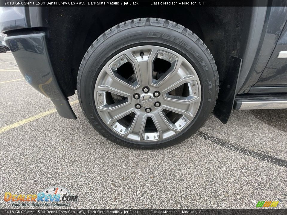 2018 GMC Sierra 1500 Denali Crew Cab 4WD Dark Slate Metallic / Jet Black Photo #6