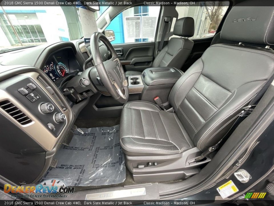 2018 GMC Sierra 1500 Denali Crew Cab 4WD Dark Slate Metallic / Jet Black Photo #7