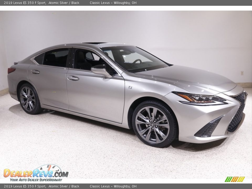 2019 Lexus ES 350 F Sport Atomic Silver / Black Photo #1