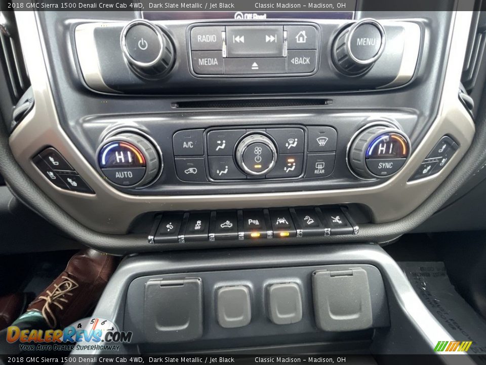 2018 GMC Sierra 1500 Denali Crew Cab 4WD Dark Slate Metallic / Jet Black Photo #12