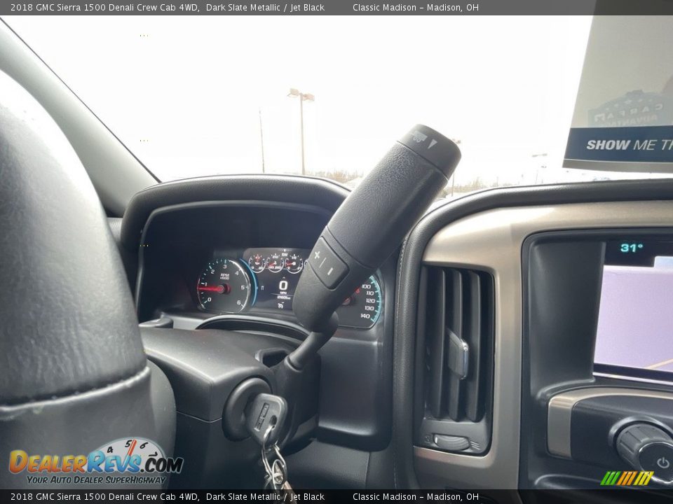 2018 GMC Sierra 1500 Denali Crew Cab 4WD Dark Slate Metallic / Jet Black Photo #13