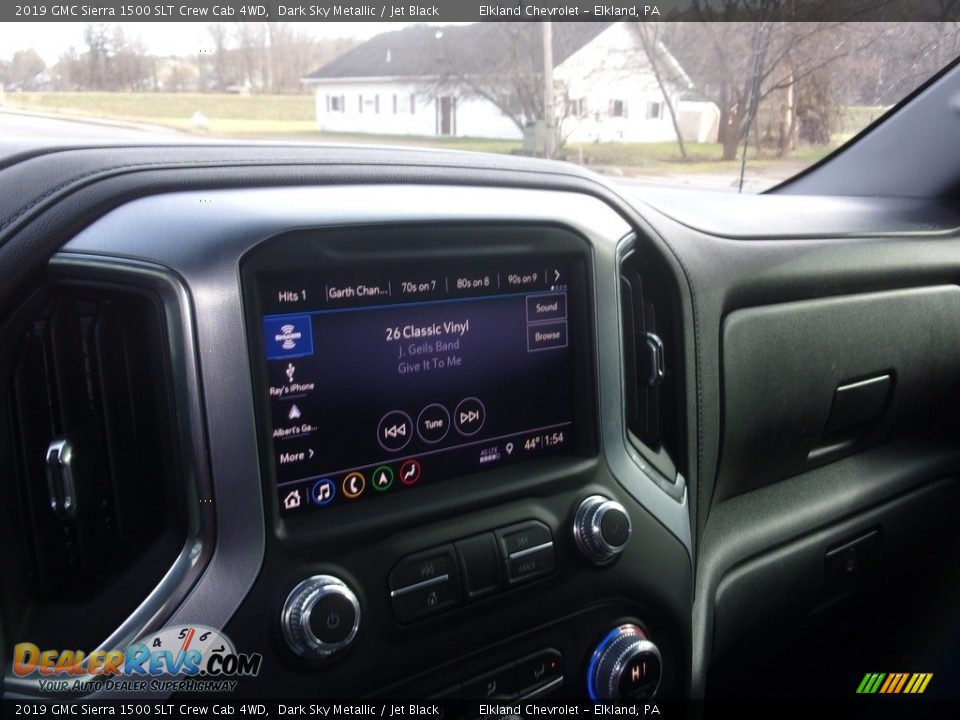 2019 GMC Sierra 1500 SLT Crew Cab 4WD Dark Sky Metallic / Jet Black Photo #29