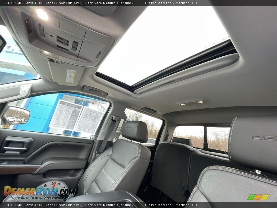 2018 GMC Sierra 1500 Denali Crew Cab 4WD Dark Slate Metallic / Jet Black Photo #15