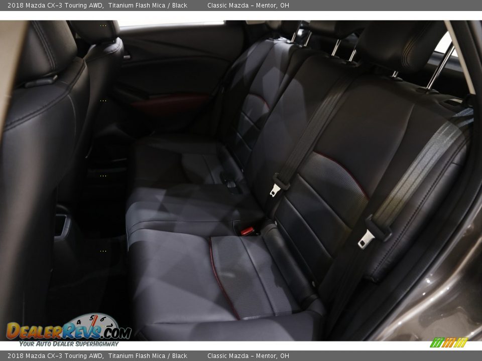 2018 Mazda CX-3 Touring AWD Titanium Flash Mica / Black Photo #15