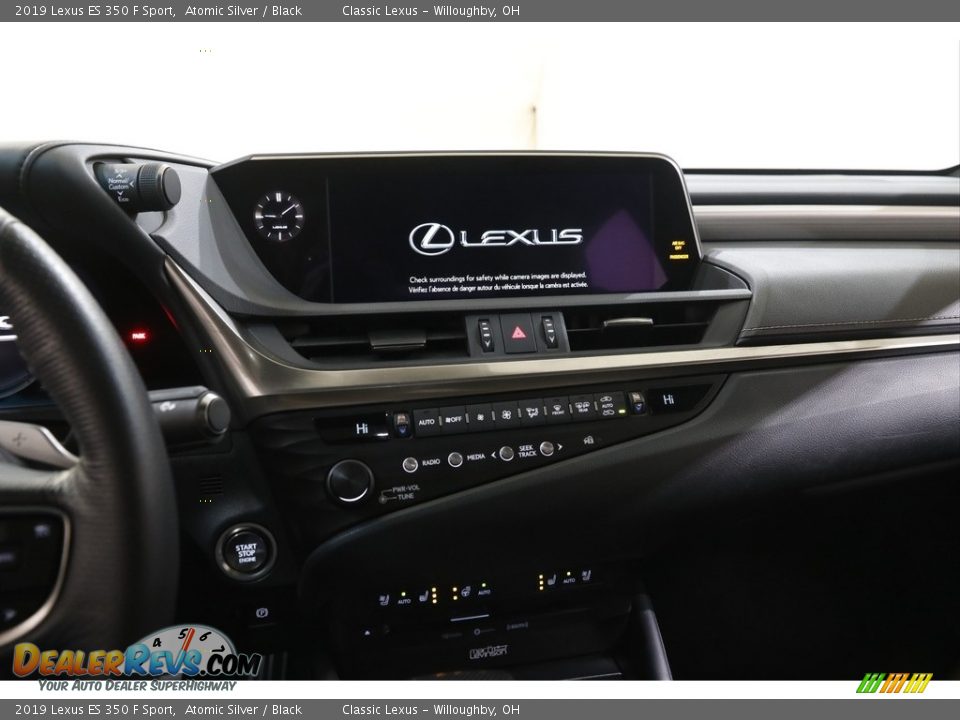 2019 Lexus ES 350 F Sport Atomic Silver / Black Photo #9