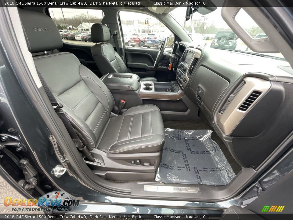 2018 GMC Sierra 1500 Denali Crew Cab 4WD Dark Slate Metallic / Jet Black Photo #18