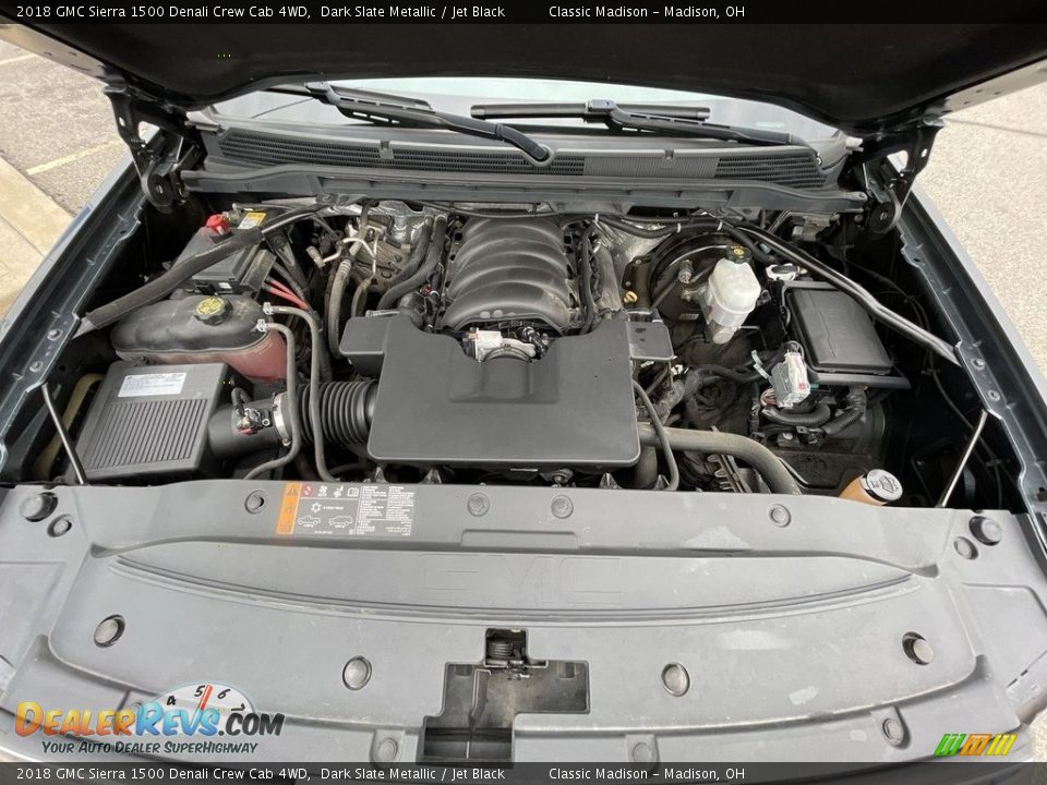2018 GMC Sierra 1500 Denali Crew Cab 4WD Dark Slate Metallic / Jet Black Photo #19