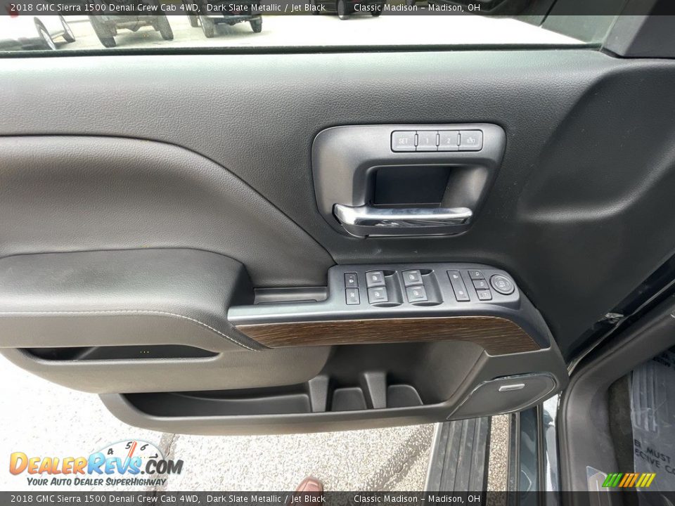 2018 GMC Sierra 1500 Denali Crew Cab 4WD Dark Slate Metallic / Jet Black Photo #21