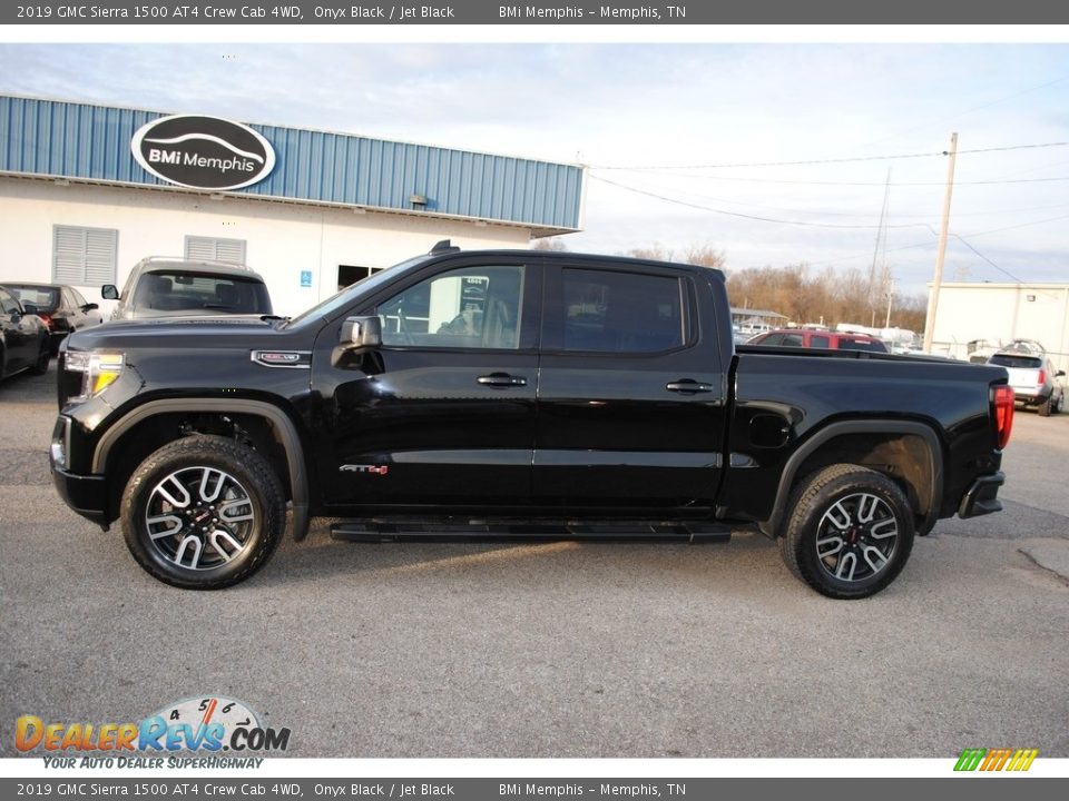 2019 GMC Sierra 1500 AT4 Crew Cab 4WD Onyx Black / Jet Black Photo #2