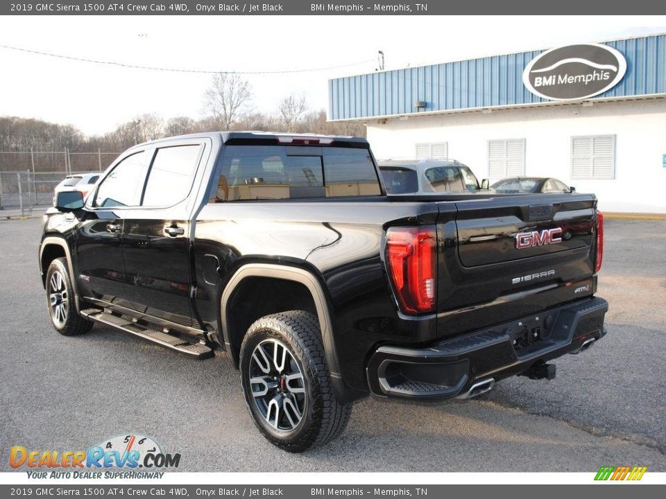 2019 GMC Sierra 1500 AT4 Crew Cab 4WD Onyx Black / Jet Black Photo #3