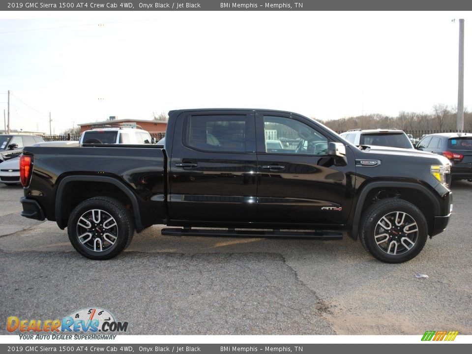 2019 GMC Sierra 1500 AT4 Crew Cab 4WD Onyx Black / Jet Black Photo #6