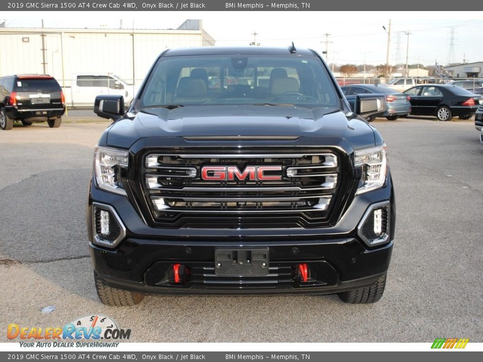 2019 GMC Sierra 1500 AT4 Crew Cab 4WD Onyx Black / Jet Black Photo #8