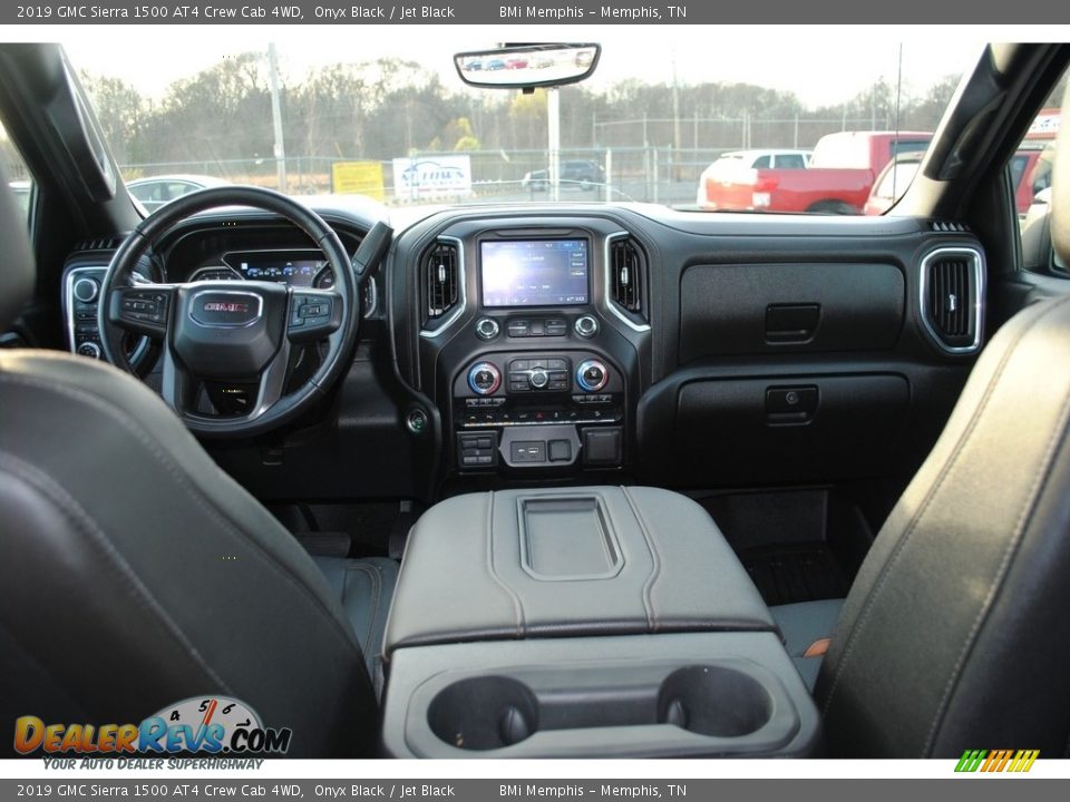 2019 GMC Sierra 1500 AT4 Crew Cab 4WD Onyx Black / Jet Black Photo #9