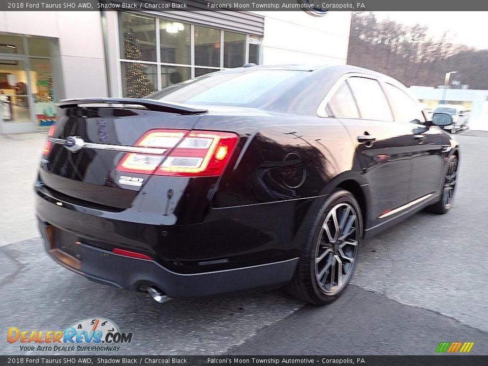 2018 Ford Taurus SHO AWD Shadow Black / Charcoal Black Photo #2