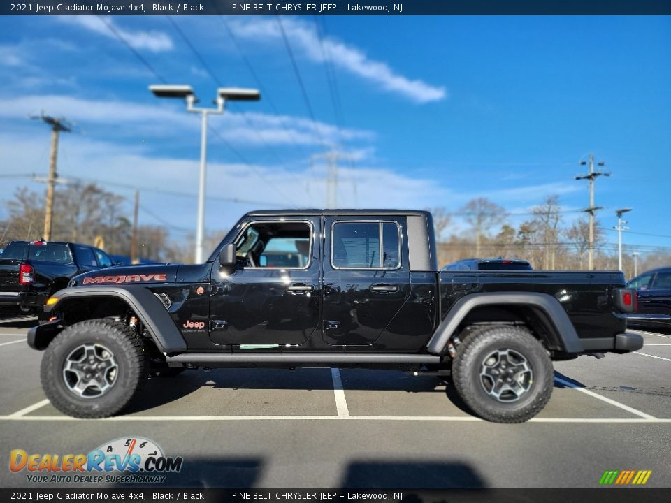 Black 2021 Jeep Gladiator Mojave 4x4 Photo #4