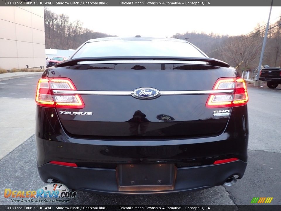 2018 Ford Taurus SHO AWD Shadow Black / Charcoal Black Photo #3