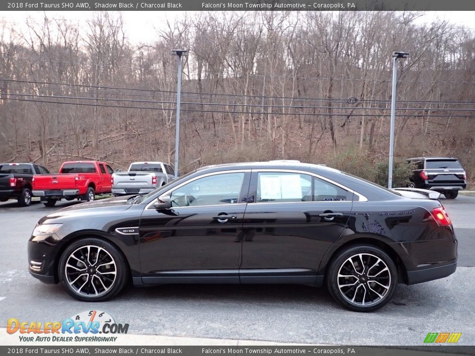 Shadow Black 2018 Ford Taurus SHO AWD Photo #5