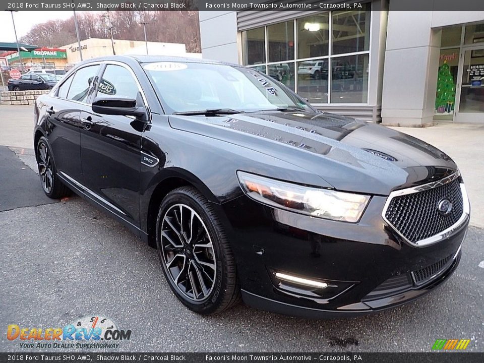 Shadow Black 2018 Ford Taurus SHO AWD Photo #8