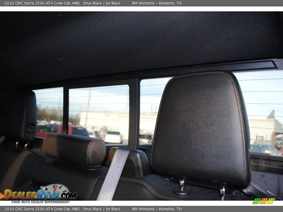 2019 GMC Sierra 1500 AT4 Crew Cab 4WD Onyx Black / Jet Black Photo #26