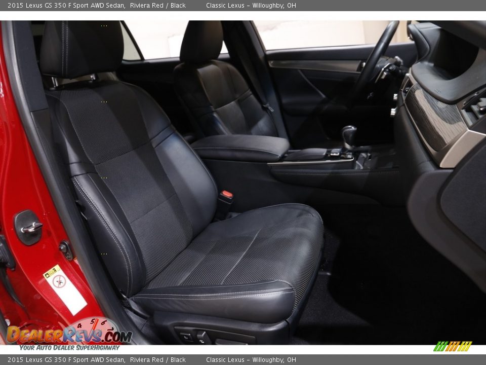 2015 Lexus GS 350 F Sport AWD Sedan Riviera Red / Black Photo #17