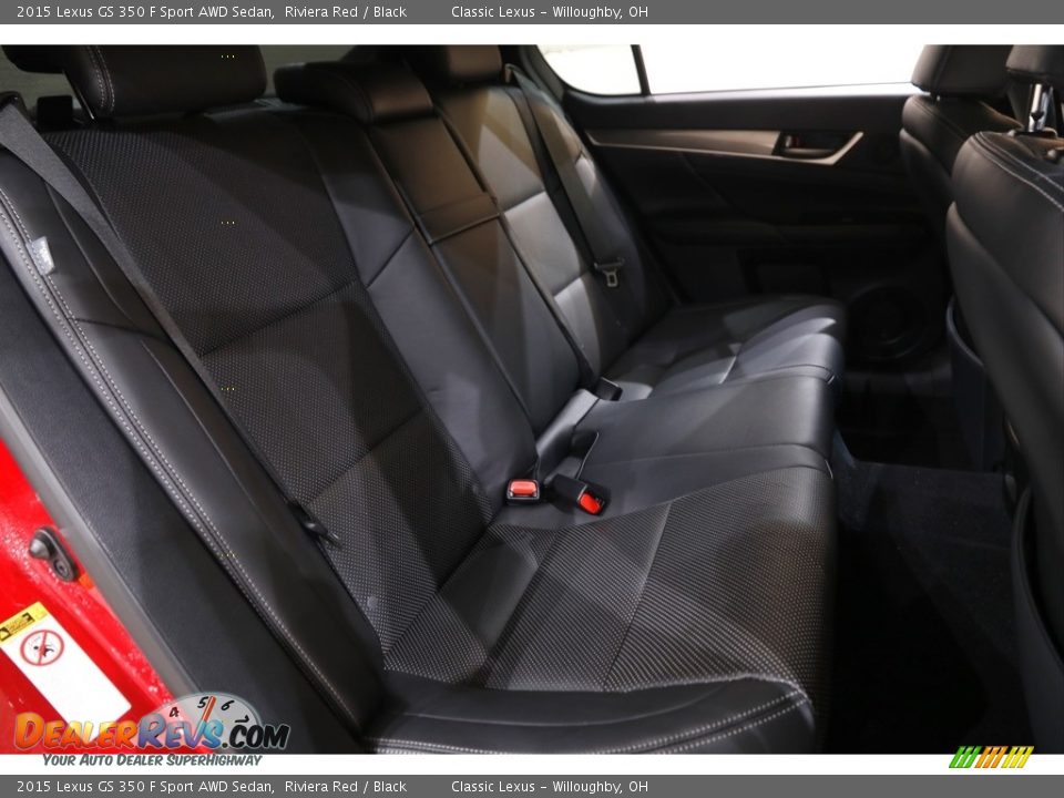 2015 Lexus GS 350 F Sport AWD Sedan Riviera Red / Black Photo #18