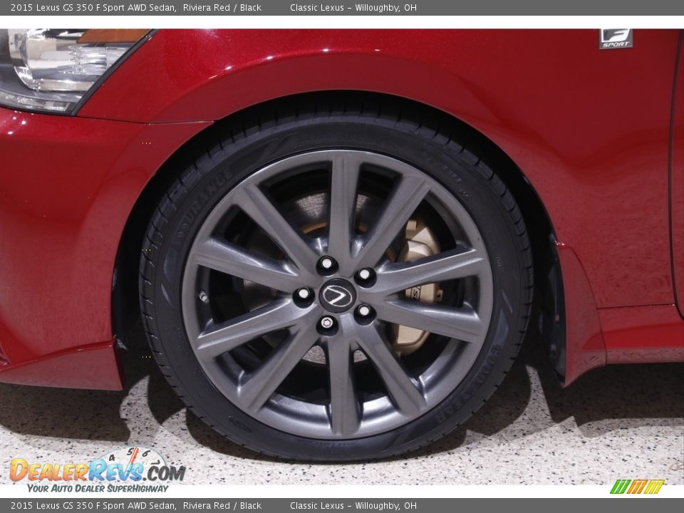 2015 Lexus GS 350 F Sport AWD Sedan Wheel Photo #22