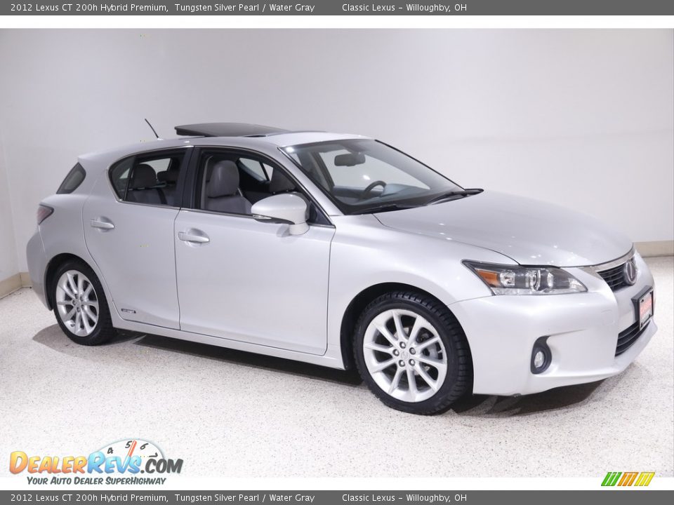 2012 Lexus CT 200h Hybrid Premium Tungsten Silver Pearl / Water Gray Photo #1