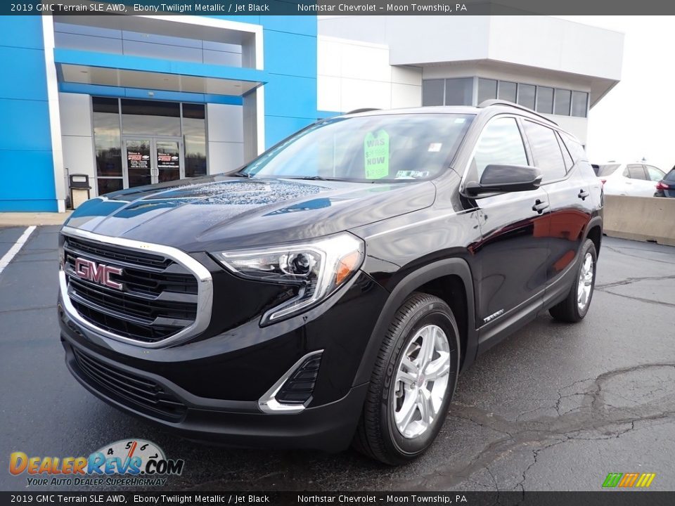 2019 GMC Terrain SLE AWD Ebony Twilight Metallic / Jet Black Photo #2