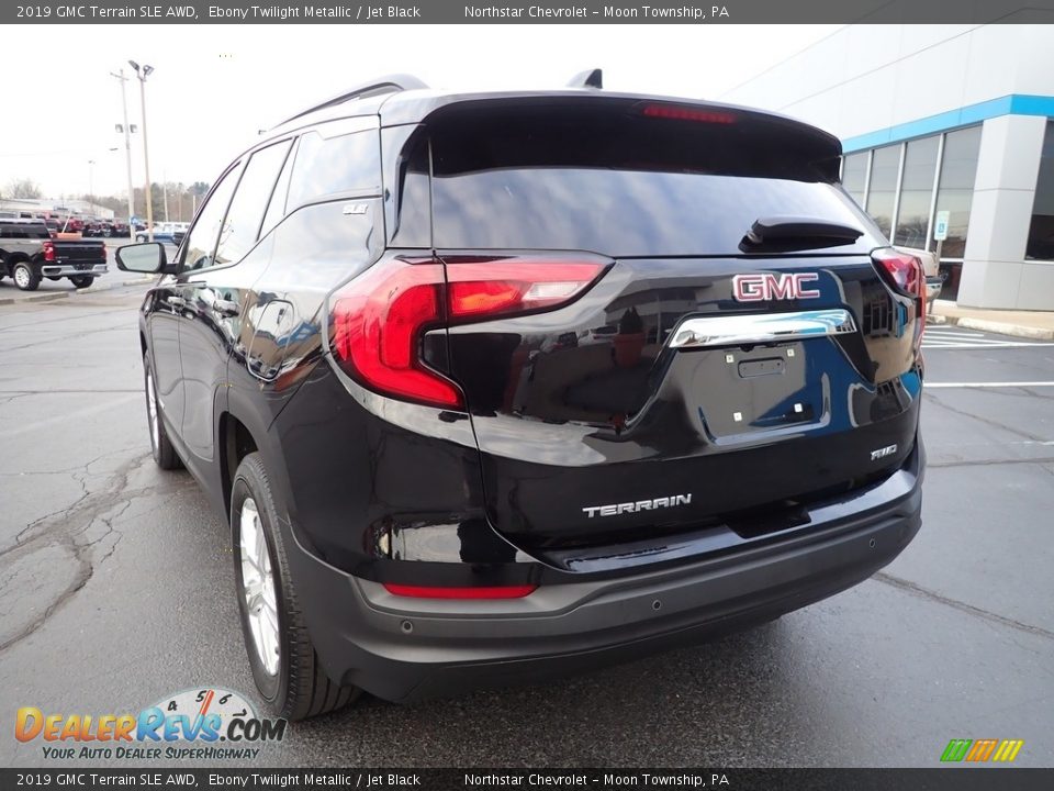 2019 GMC Terrain SLE AWD Ebony Twilight Metallic / Jet Black Photo #5