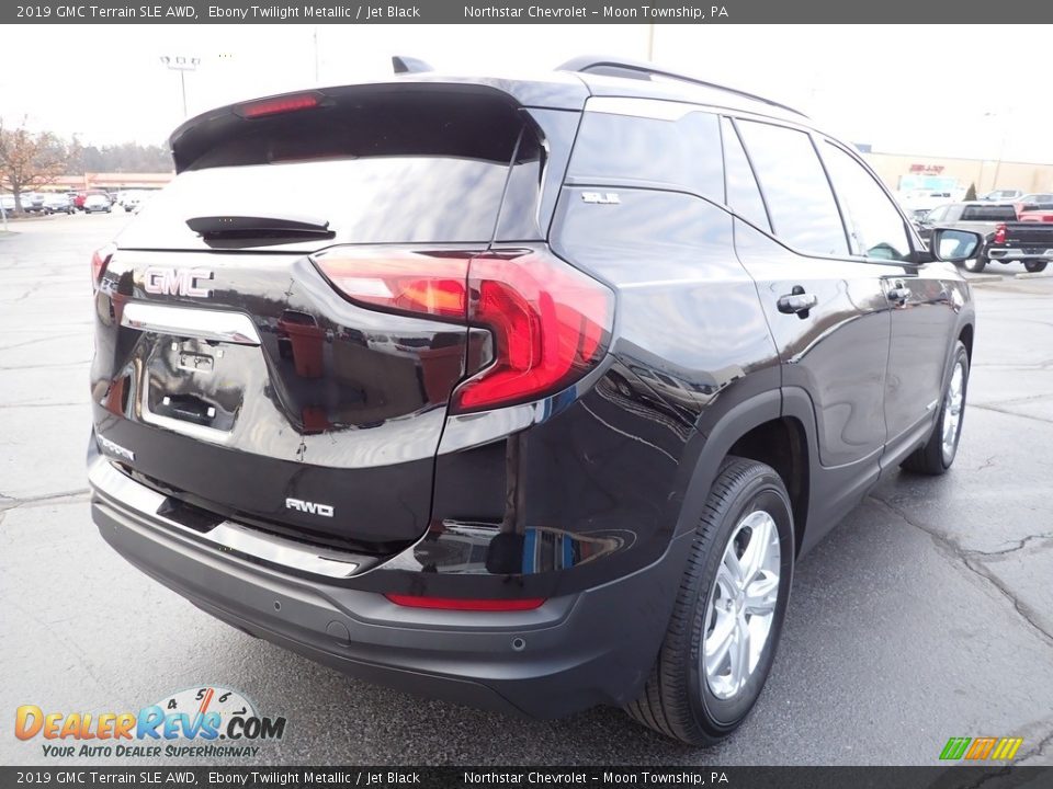 2019 GMC Terrain SLE AWD Ebony Twilight Metallic / Jet Black Photo #8