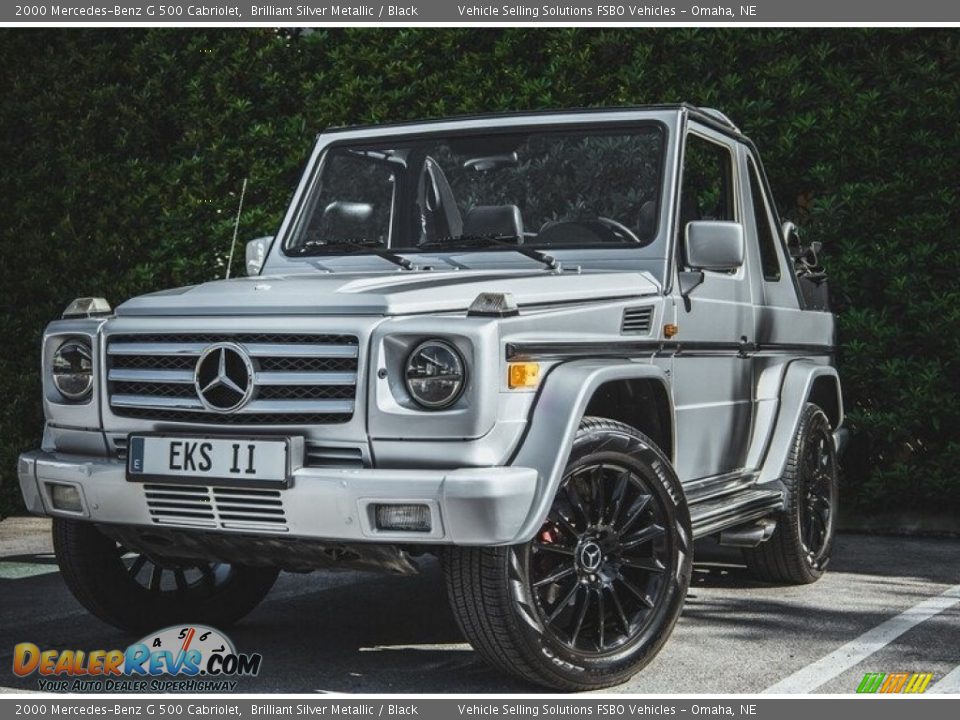 Front 3/4 View of 2000 Mercedes-Benz G 500 Cabriolet Photo #1