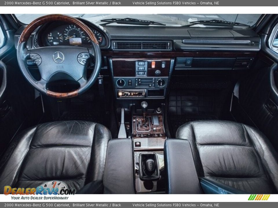 Black Interior - 2000 Mercedes-Benz G 500 Cabriolet Photo #3