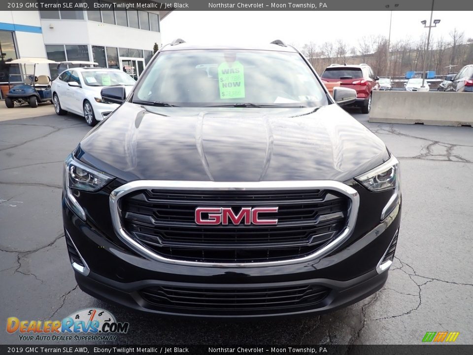 2019 GMC Terrain SLE AWD Ebony Twilight Metallic / Jet Black Photo #13