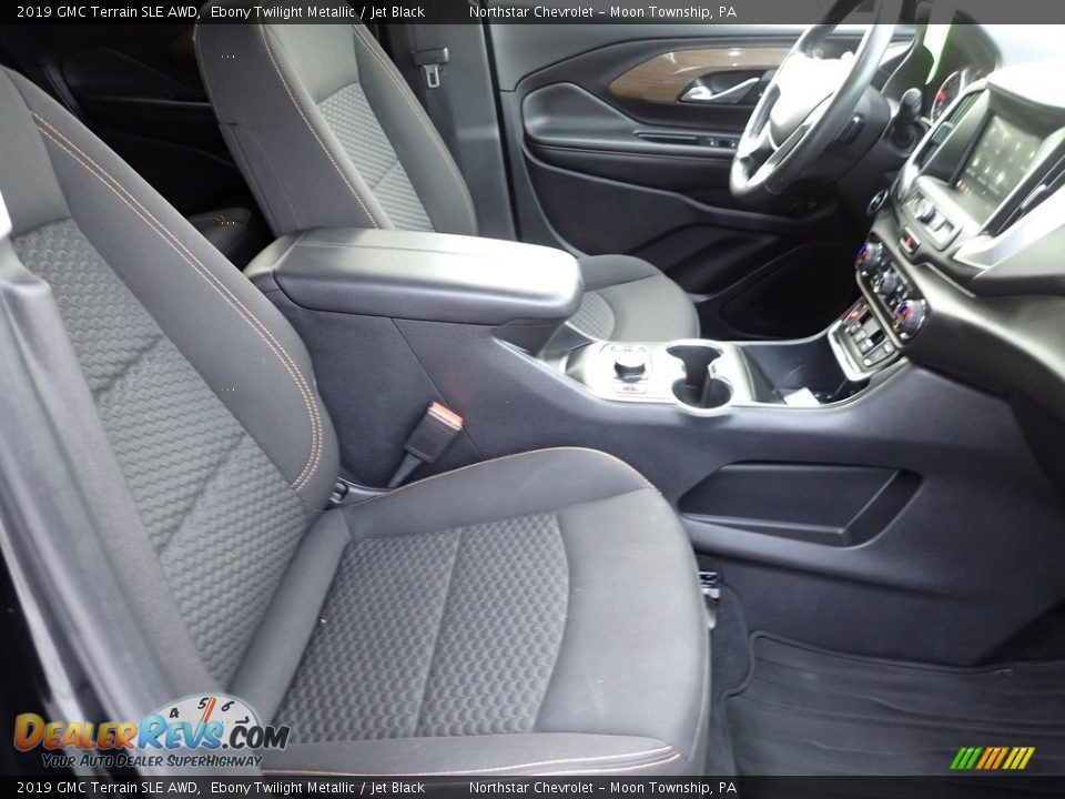 2019 GMC Terrain SLE AWD Ebony Twilight Metallic / Jet Black Photo #15