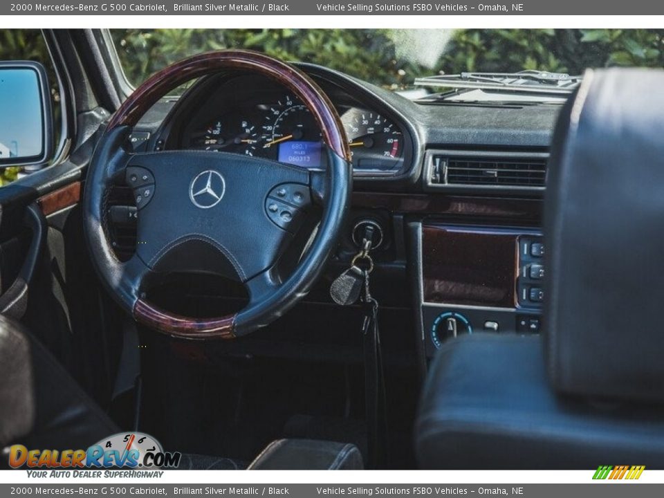 2000 Mercedes-Benz G 500 Cabriolet Steering Wheel Photo #9