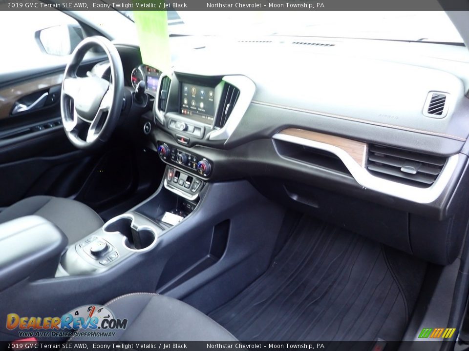 2019 GMC Terrain SLE AWD Ebony Twilight Metallic / Jet Black Photo #16