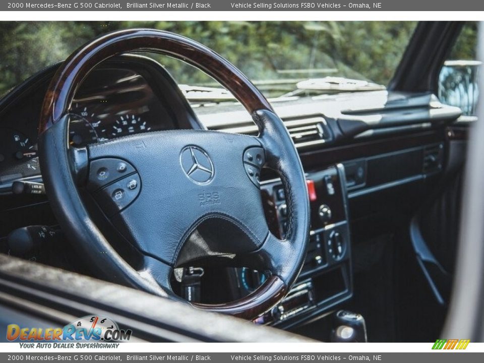 2000 Mercedes-Benz G 500 Cabriolet Steering Wheel Photo #12