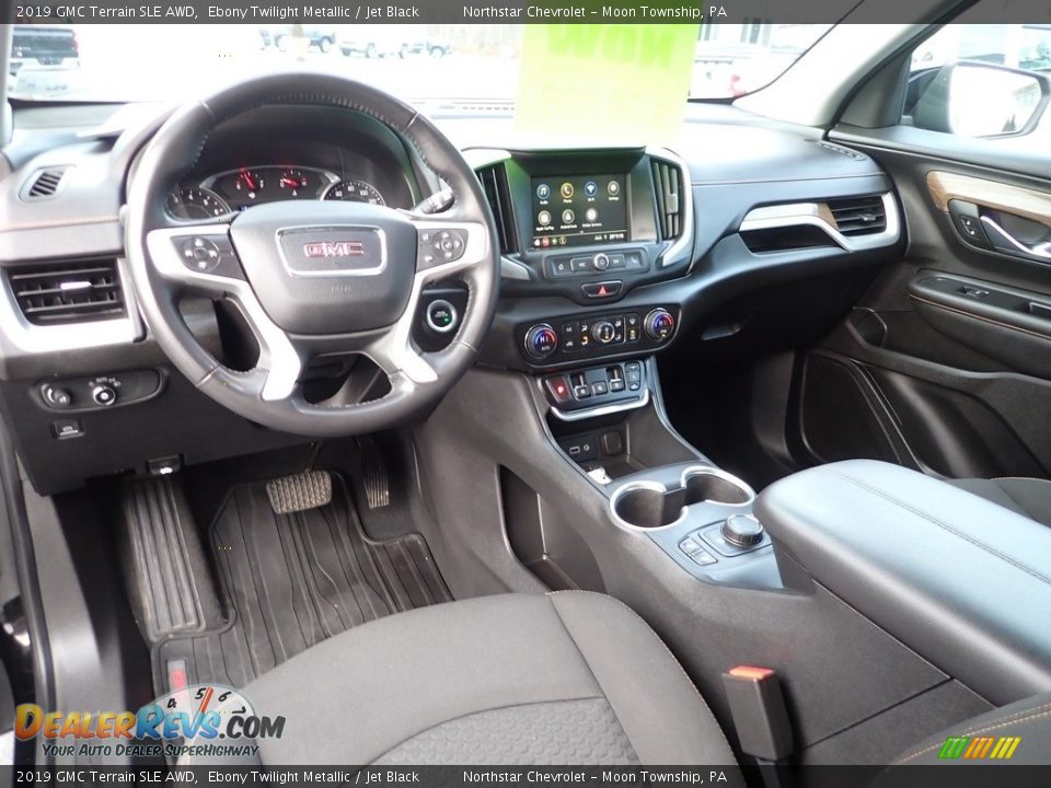 2019 GMC Terrain SLE AWD Ebony Twilight Metallic / Jet Black Photo #22