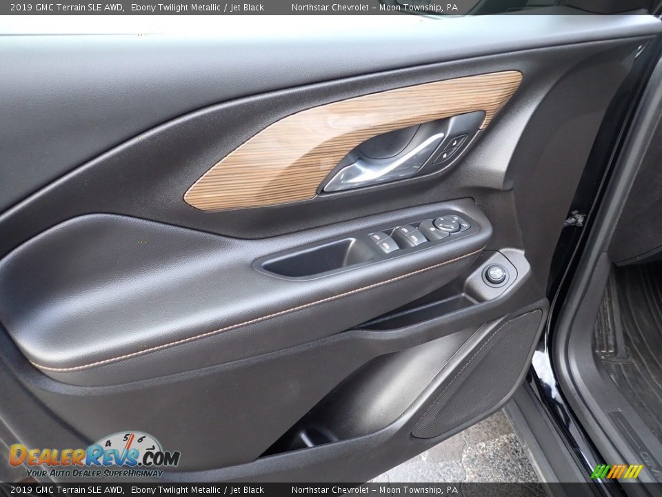 2019 GMC Terrain SLE AWD Ebony Twilight Metallic / Jet Black Photo #24