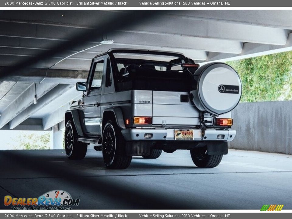 Brilliant Silver Metallic 2000 Mercedes-Benz G 500 Cabriolet Photo #19