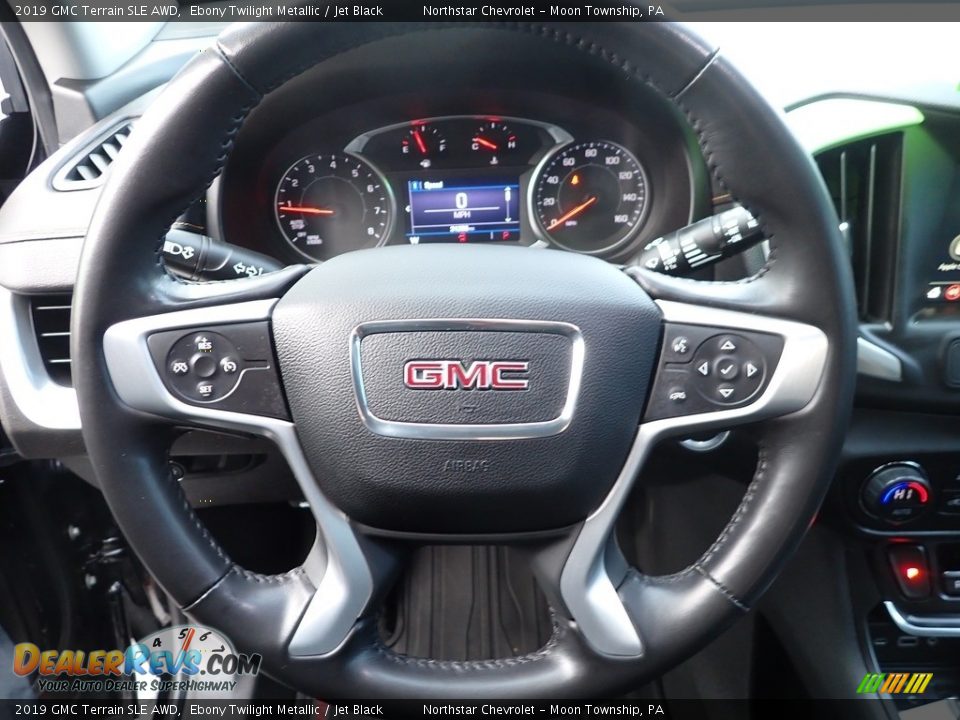 2019 GMC Terrain SLE AWD Ebony Twilight Metallic / Jet Black Photo #26